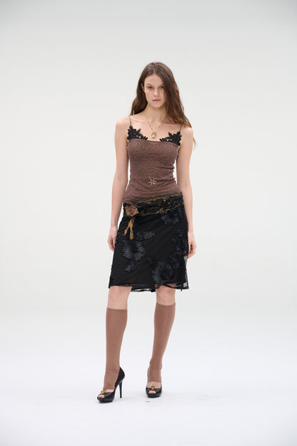 WaterBear™ Lace Embellished Strap Top