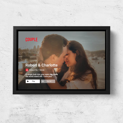 Personalized Canvas “Lovestory”