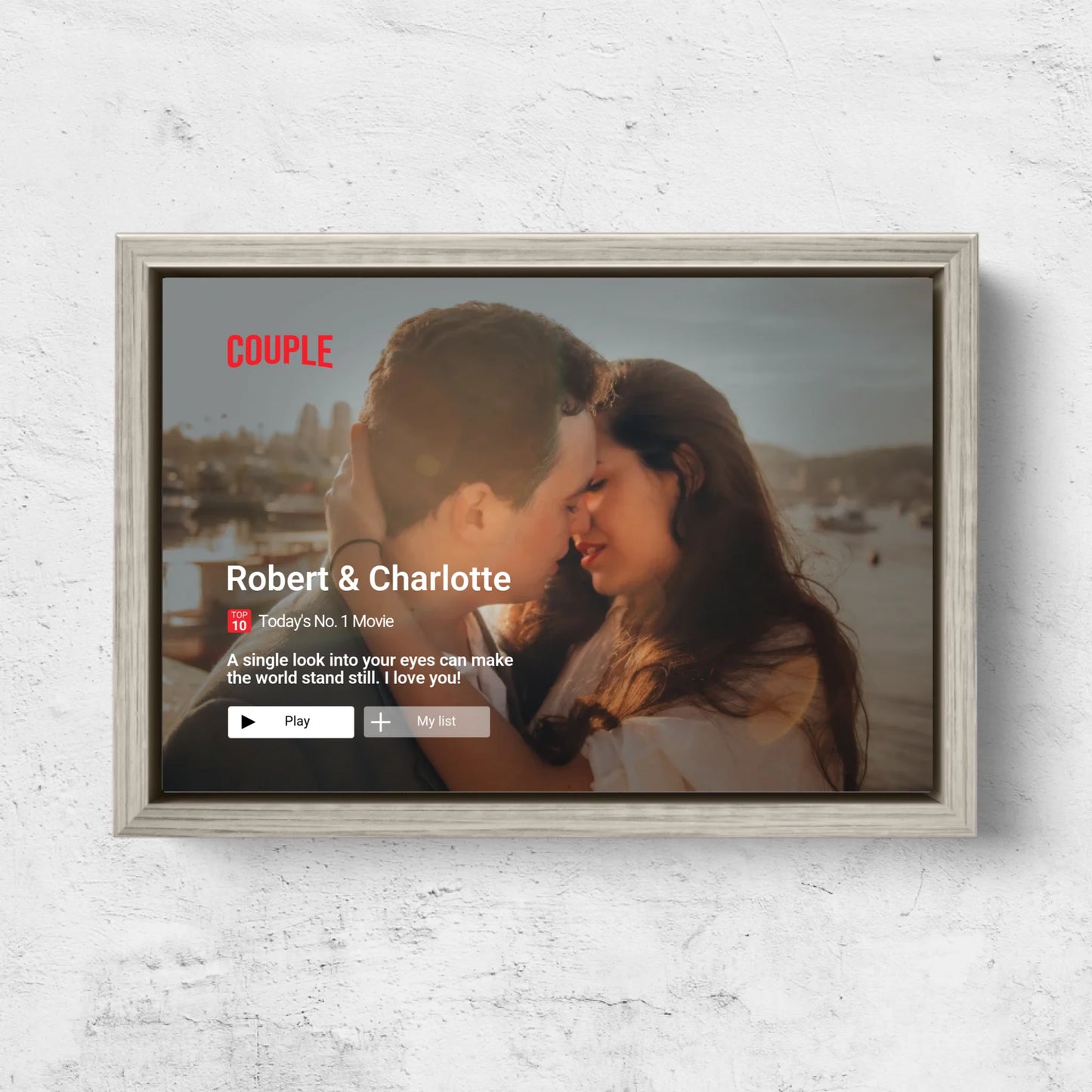 Personalized Canvas “Lovestory”