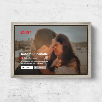 Personalized Canvas “Lovestory”