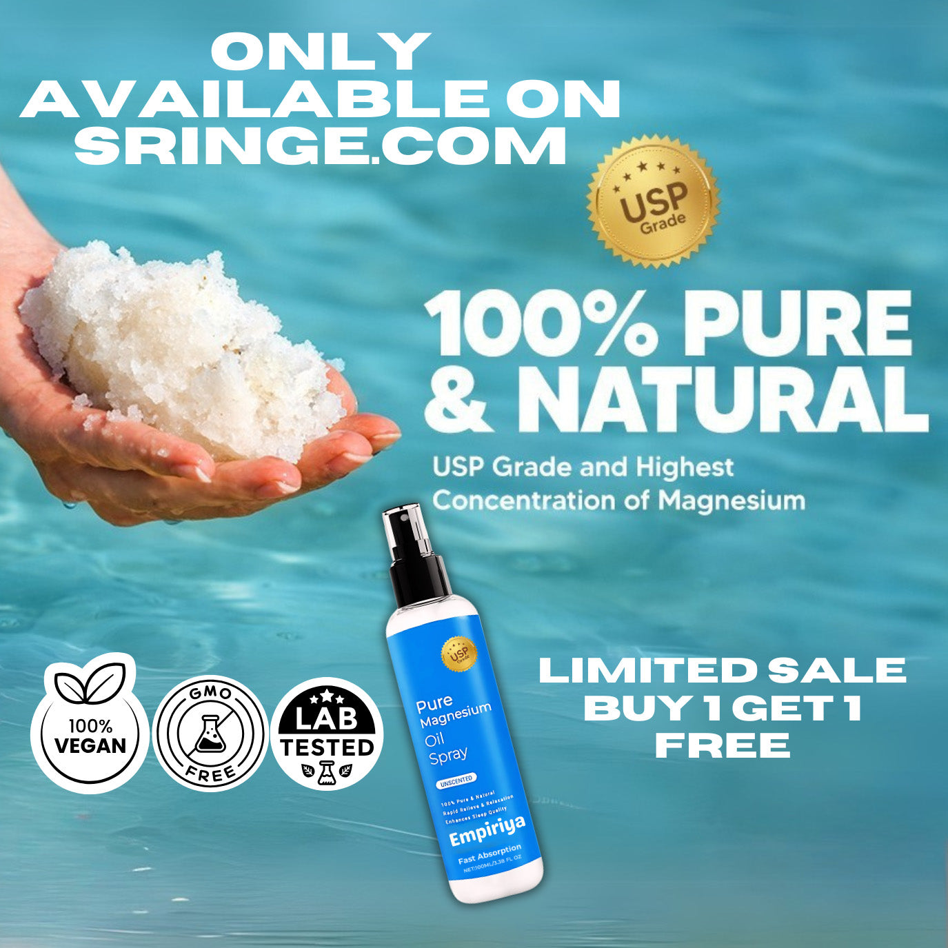 Pain Relief Topical Magnesium Spray®