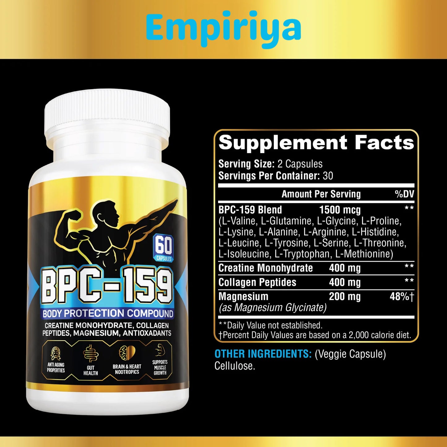 Empiriya™- BPC 159 Peptide Blend (BPC-157 Peptide Alternative)