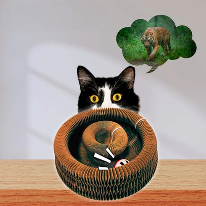 Interactive Cat Play, Scratch & Nest Toy