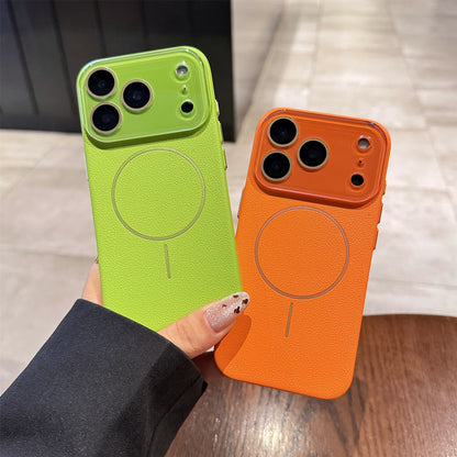 The Textured Leather MagSafe Case