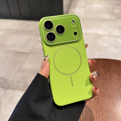 The Textured Leather MagSafe Case