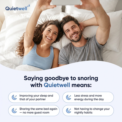 Quietwell™ Adjustable  Anti-Snoring Mouthpiece