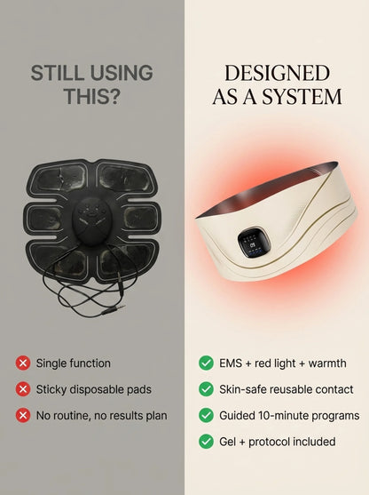 KEPT Core System™ — EMS + Red Light Body Activation Device