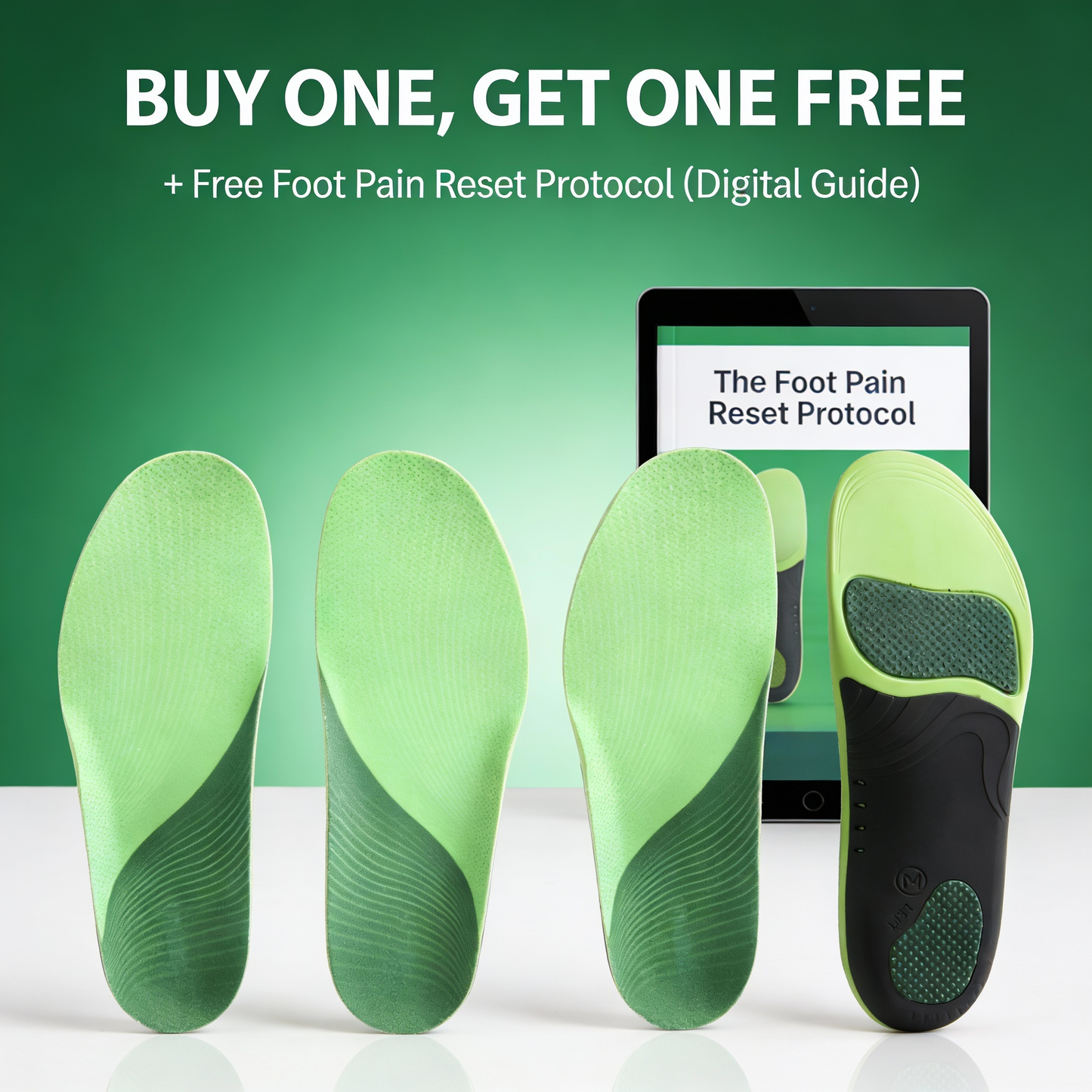 StepStrong™ All-Day Comfort & Support Insoles (BUY 1 GET 1 FREE)