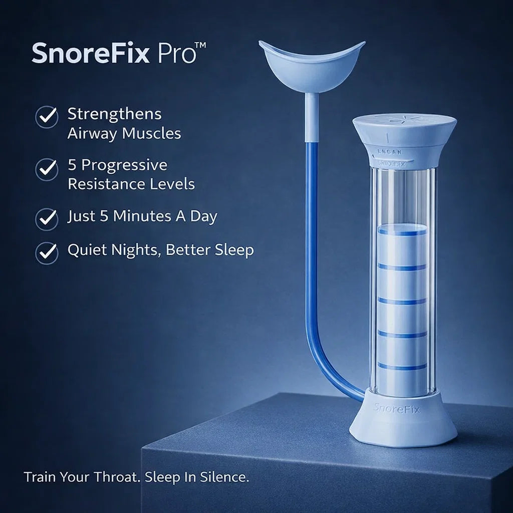SnoreFix Pro — Airway Muscle Trainer | Stop Snoring Naturally