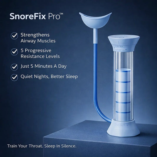 SnoreFix Pro — Airway Muscle Trainer | Stop Snoring Naturally